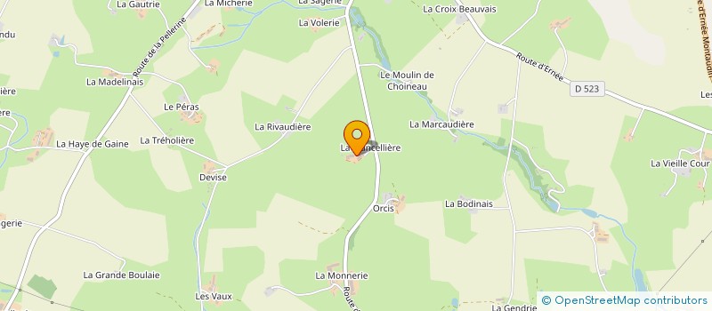 localisation de l'entreprise DOUDARD à LARCHAMP
