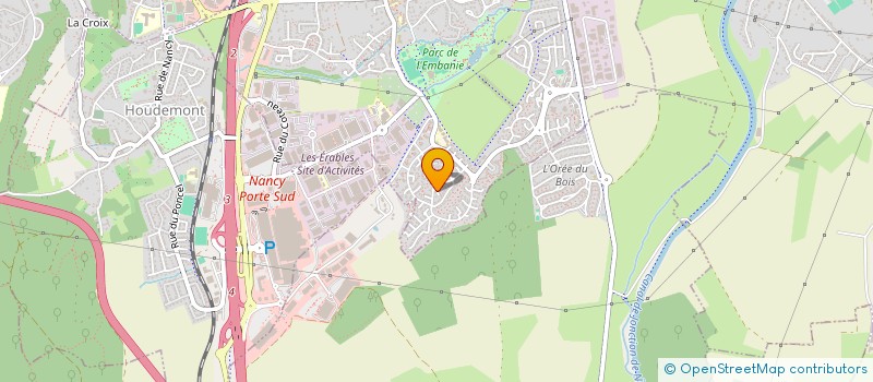 localisation de l'entreprise DOUDEL INVEST  HEILLECOURT