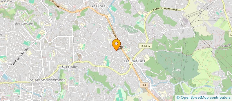 localisation de l'entreprise DOUDER à MARSEILLE