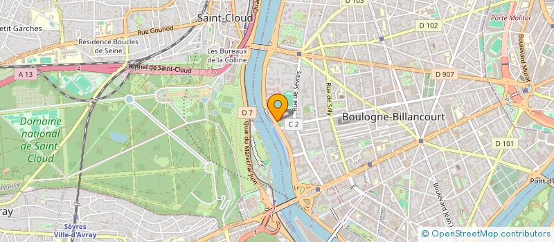 localisation de l'entreprise DOUDINK à BOULOGNE-BILLANCOURT