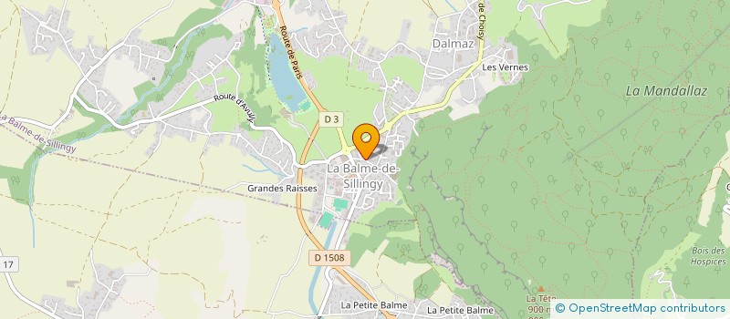 localisation de l'entreprise DOUDOU AND FAMILY  LA BALME-DE-SILLINGY