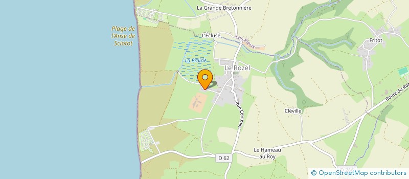 localisation de l'entreprise DOUDOU AND THE BISCROKERS  LE ROZEL