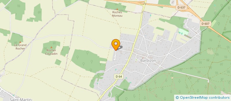 localisation de l'entreprise DOUDOU BLANC  BARBIZON