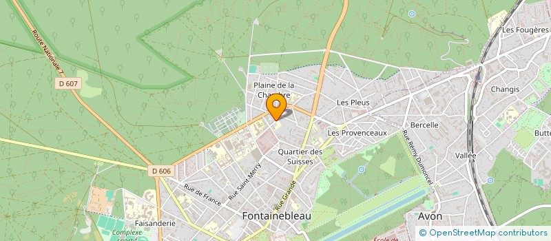 localisation de l'entreprise DOUDOU CRECHES FONTAINEBLEAU à FONTAINEBLEAU