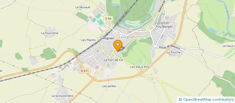 localisation de l'entreprise DOUDOU ROUGE  CELLE-LEVESCAULT