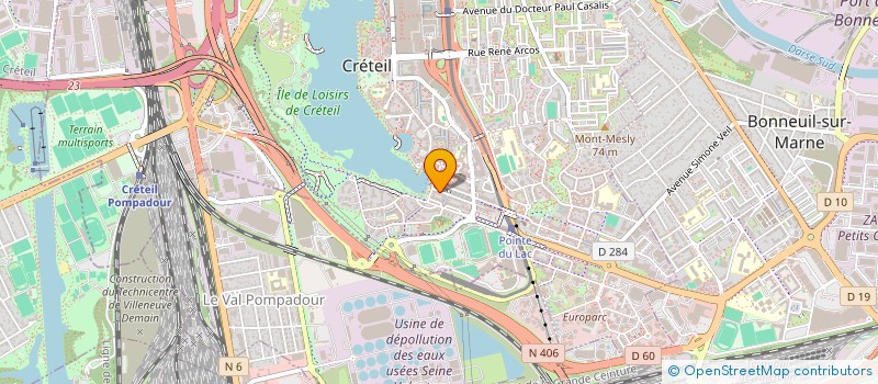 localisation de l'entreprise DOUDOU TRANSPORTS à CRETEIL