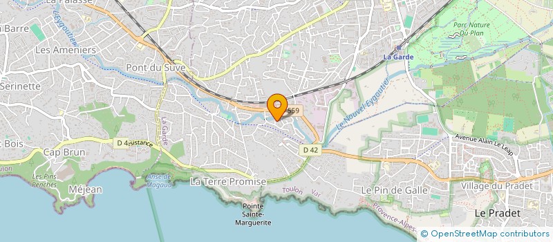 localisation de l'entreprise DOUERA  LA GARDE