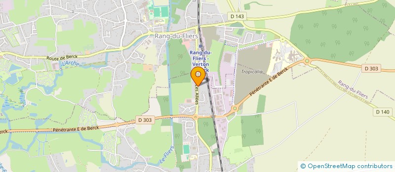 localisation de l'entreprise DOUET  VERTON