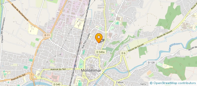 localisation de l'entreprise DOUFAN à MONTELIMAR