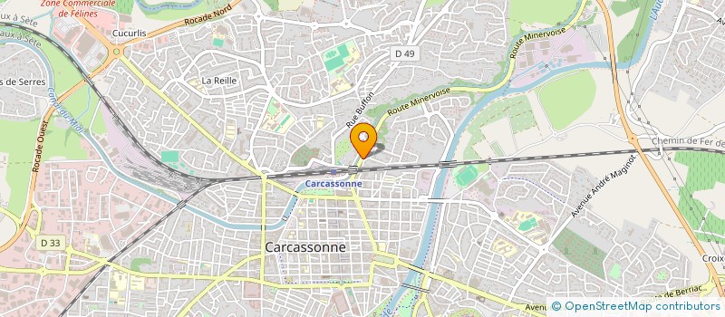 localisation de l'entreprise DOUFLA à CARCASSONNE