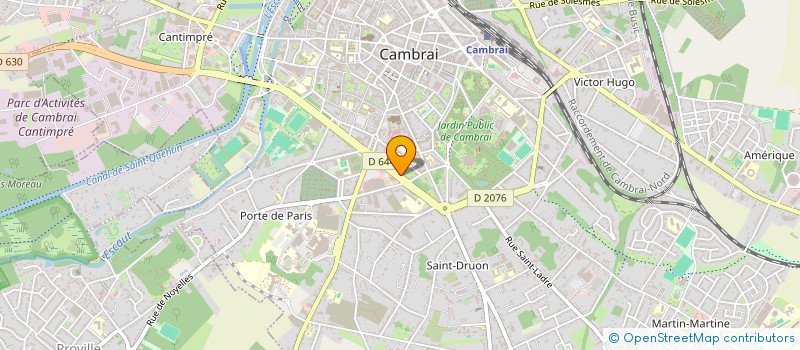 localisation de l'entreprise DOUG COMPAGNY à CAMBRAI