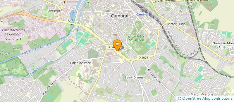 localisation de l'entreprise DOUG FOOD CORPORATE  CAMBRAI