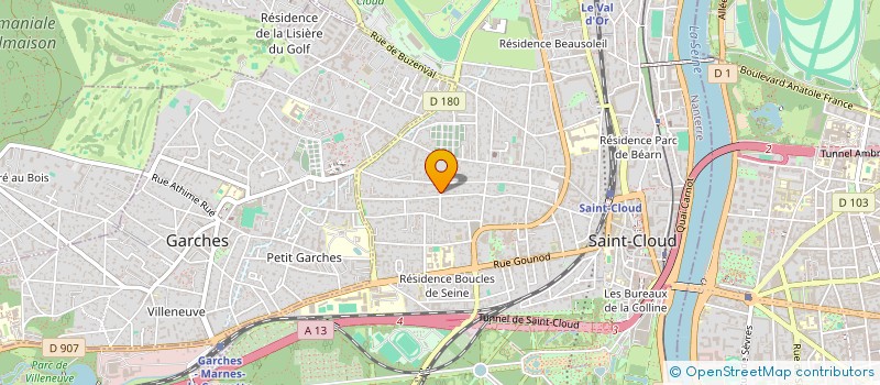 localisation de l'entreprise DOUG SOLUTIONS à SAINT-CLOUD