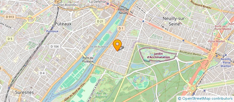 localisation de l'entreprise DOUGH à NEUILLY-SUR-SEINE