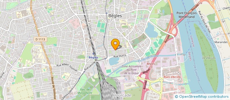 localisation de l'entreprise DOUGNAC ET BESSAGUET SARL à BEGLES