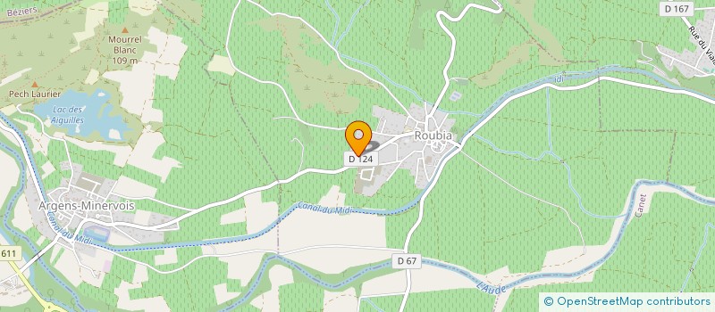 localisation de l'entreprise DOUGNAC JEAN CLAUDE  ROUBIA