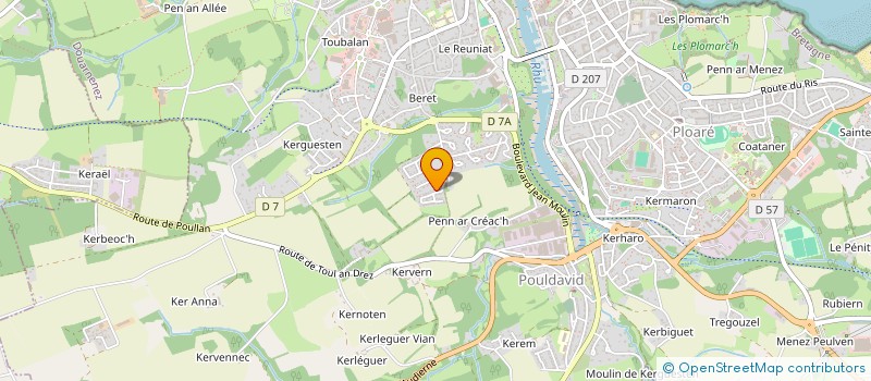 localisation de l'entreprise DOUGUET FINANCE  DOUARNENEZ