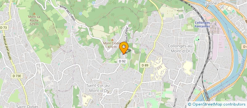 localisation de l'entreprise DOUGUY  SAINT-CYR-AU-MONT-D'OR