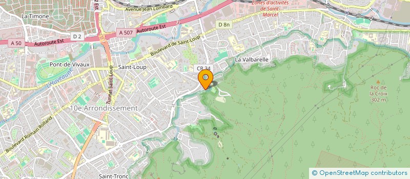 localisation de l'entreprise DOUI PROTECTION SECURITE PRIVEE  MARSEILLE