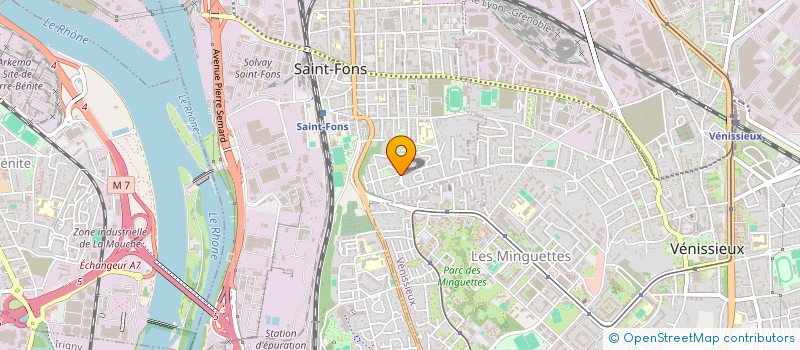 localisation de l'entreprise DOUIK AUTO NEGOCE à SAINT-FONS