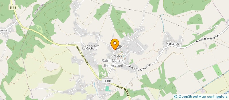 localisation de l'entreprise DOUILLET PERE ET FILS  SAINT-MARCEL-BEL-ACCUEIL