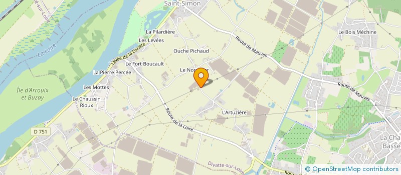 localisation de l'entreprise DOUINEAU PIERRE  DIVATTE-SUR-LOIRE