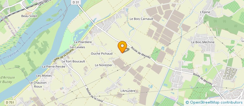 localisation de l'entreprise DOUINEAU TRANSPORTS à DIVATTE-SUR-LOIRE