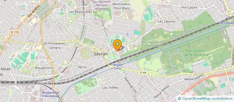 localisation de l'entreprise DOUKAS PRESTIGES à SEVRAN