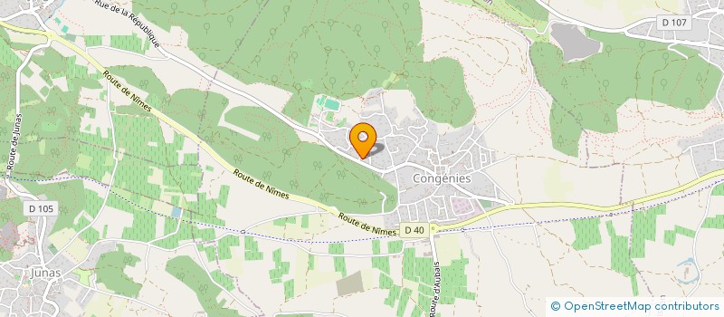 localisation de l'entreprise DOUKI  CONGENIES