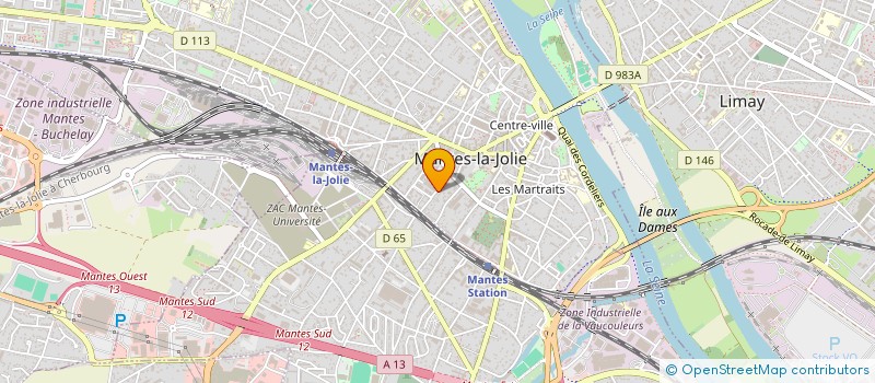 localisation de l'entreprise DOUKOURE ELYSEE  MANTES-LA-JOLIE