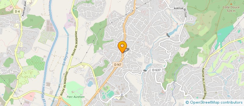 localisation de l'entreprise DOUL à FREJUS