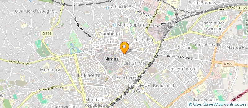 localisation de l'entreprise DOULAMI  NIMES