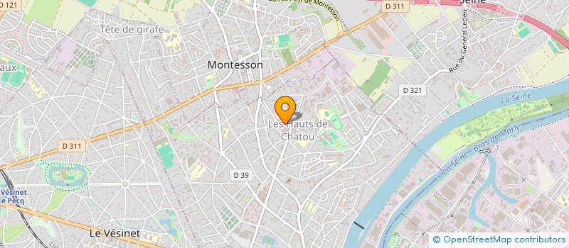 localisation de l'entreprise DOULASSUR  COLOMBES