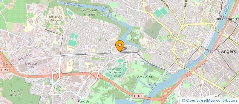 localisation de l'entreprise DOULEB FOOD  ANGERS