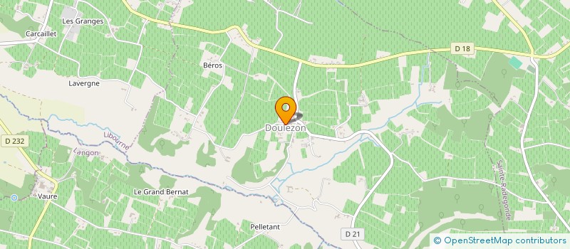 localisation de l'entreprise DOULEZON EN FETES  DOULEZON