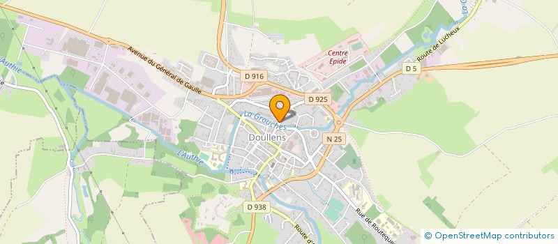 localisation de l'entreprise DOULLARCHES à DOULLENS