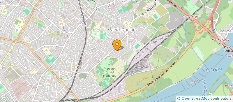 localisation de l'entreprise DOULON SANTE  NANTES