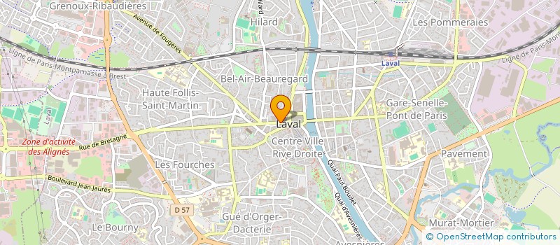 localisation de l'entreprise DOULOU à LAVAL