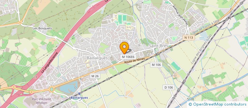 localisation de l'entreprise DOULOU à BAILLARGUES