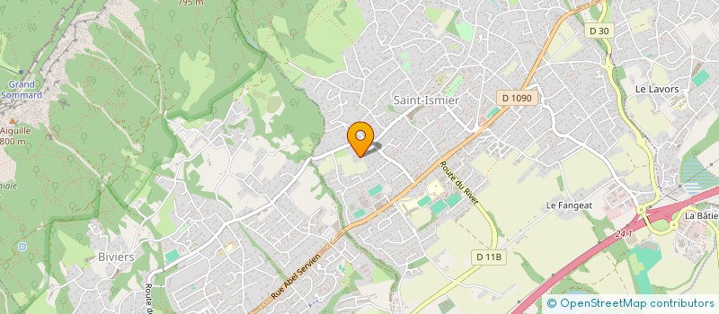 localisation de l'entreprise DOUM&RV  SAINT-ISMIER