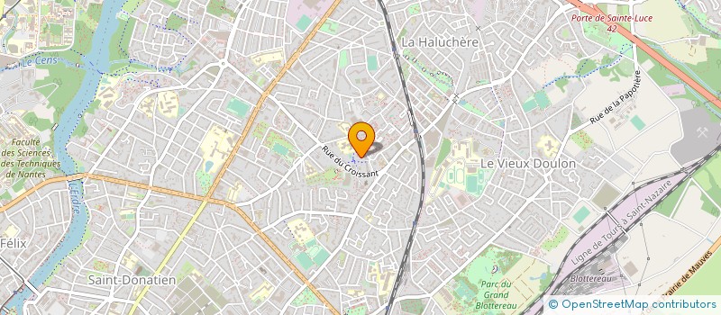 localisation de l'entreprise DOUM SECURITE à NANTES