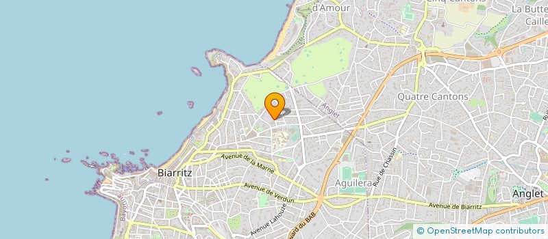 localisation de l'entreprise DOUMALEX à BIARRITZ