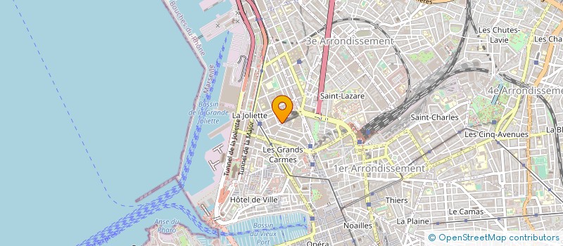 localisation de l'entreprise DOUMATEX à MARSEILLE 2EME