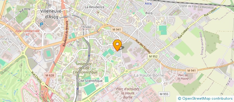 localisation de l'entreprise DOUMBIA à VILLENEUVE-D'ASCQ