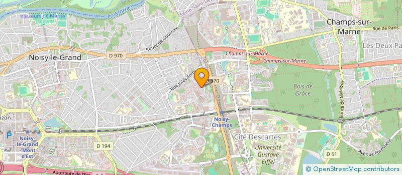 localisation de l'entreprise DOUMBIA ELITE SECURITE PRIVEE  NOISY-LE-GRAND