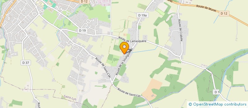 localisation de l'entreprise DOUMENG ARISTIN  SAINT-LYS