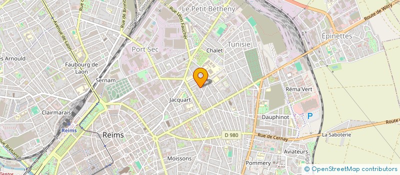 localisation de l'entreprise DOUMIG  REIMS