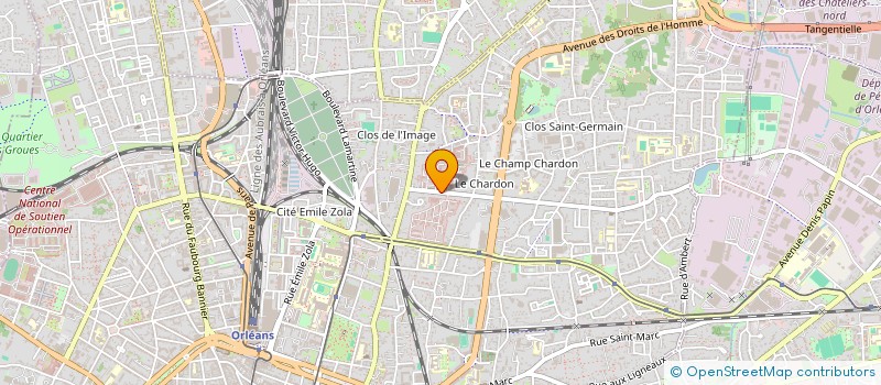 localisation de l'entreprise DOUMIN à ORLEANS