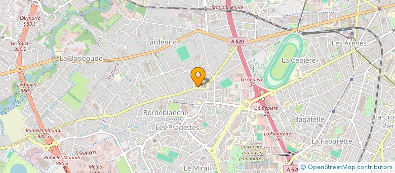 localisation de l'entreprise DOUMS à TOULOUSE