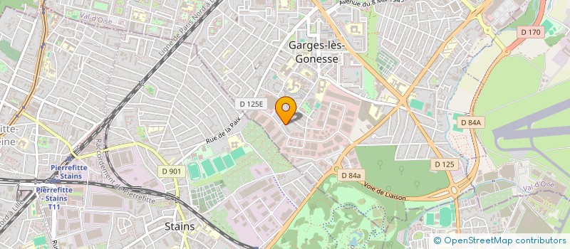 localisation de l'entreprise DOUMSER TRANS à GARGES-LES-GONESSE